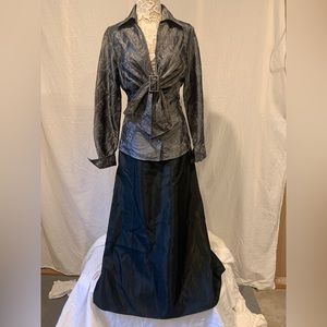 Wedding/Evening/Mother of the Bride/Special Occassion/debutant 2 piece gown